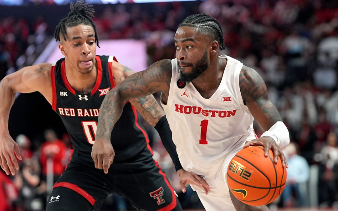 Watch now: March Madness showdown between No. 1 Houston Cougars and Texas Tech Red Raiders with Big 12 final spot on the line