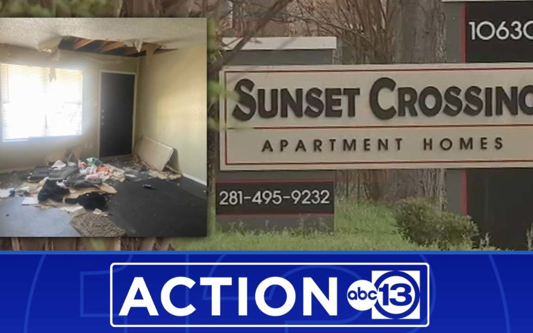 Man sues Sunset Crossing apartments, alleging negligence in addressing leak that led to ceiling collapse on his head